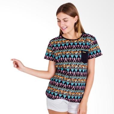Palm Lagoon Prims Aztec Tee-6301050201022404001 Atasan Wanita - Black