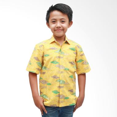 Aamir Kinsler BA 27 Kemeja Batik Anak - Kuning