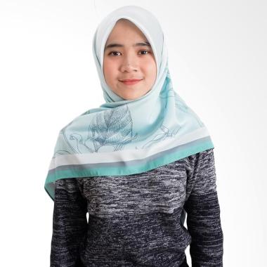 Tiffany Kenanga Printing Satin Hermes Angelina Tosca Ylang Jilbab Segiempat