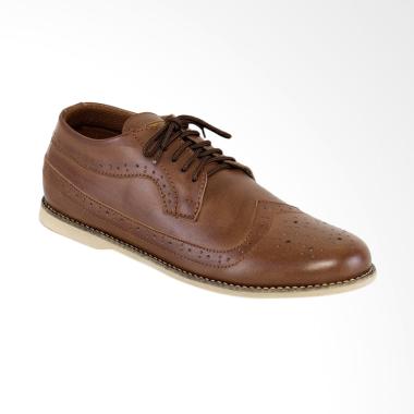 JOEY King Sepatu Pria - Brown