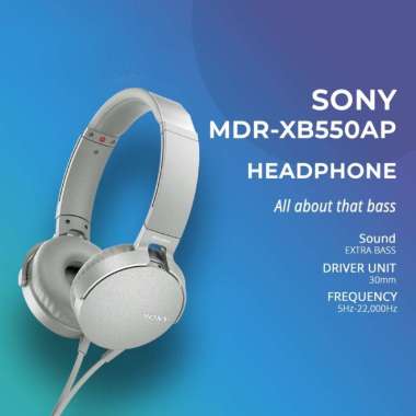 Sony Extra Bass Mdr Xb550ap - Harga 