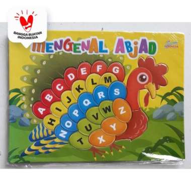 Puzzle - Puzle - Pazel Mengenal Abjad - belajar Huruf untuk anak