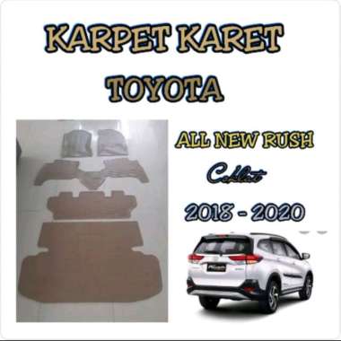 karpet mobil toyota all new rush 2018- 2021 full set