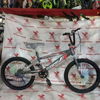 Sepeda anak 20 bmx evergreen B1(NEW) jari jari berwarna
