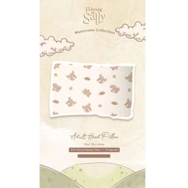 [Sally's Summer Holiday Series] Friends of Sally Adult Head Pillow
