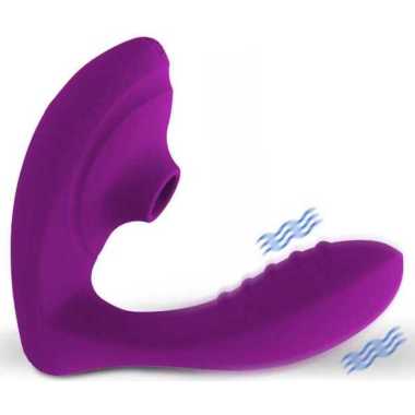 Man Nuo Vibrator Vacuum Alat Pijat Elektrik Multifungsi - HB1855