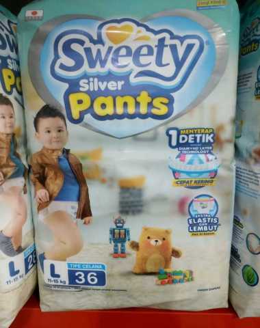 Sweety Silver Pants