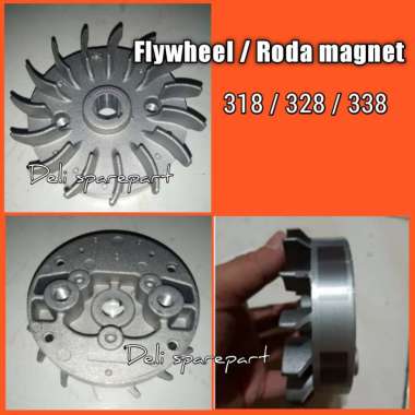 Flywheel Roda Magnit Magnet Mesin Potong Rumput 328 318 338