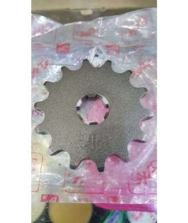 Original Riko Gear Depan Kawasaki KSR 125 Z125 Gir dpn 420 14 Gigi Tarik Athlete Kaze AX Zx130 ZX At