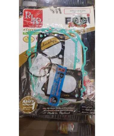 Paking Riko FULL SET Honda Blade New Supra X 125 Helm In Gasket Packing Fullset perpak blok head kop