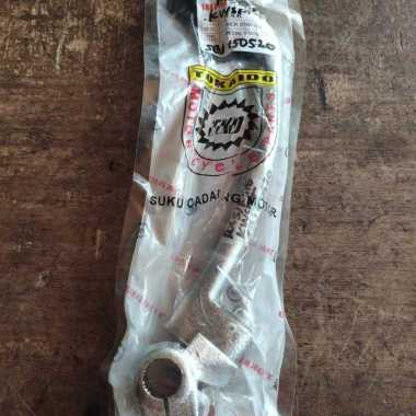 Tokaido Pedal Kick Starter for Yamaha RX100, RXS, RX Special, RXK, RX King Old SILVER