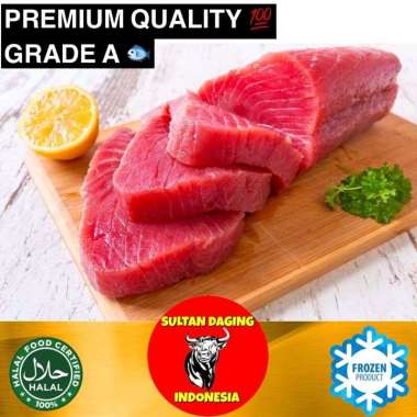 IKAN TUNA FILLET STEAK 1 KG GRADE A PREMIUM/ IKAN TUNA FRESH/IKAN TUNA SEGAR/ TUNA FILLET/ IKAN TUNA
