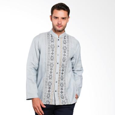 INTRESSE Lancelot Long Baju Koko Pria - Turkis
