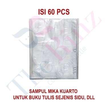 sampul buku kuarto mika tebal isi 60 lembar