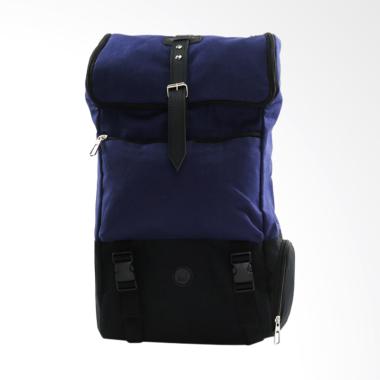 Pulcher Bags Aries Tas Ransel Unisex - Navy + Free Pouch