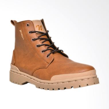 NOKHA Xander Sepatu Boots Pria - Camel