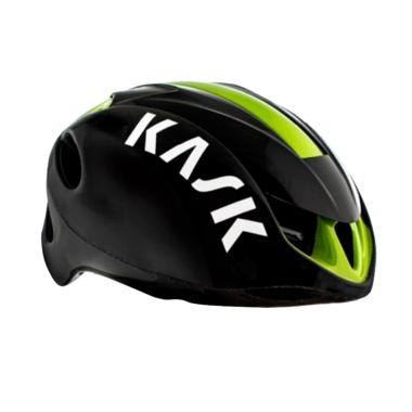 Kask Infinity Aero Road Helmet Helm Sepeda - Black Lime
