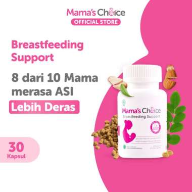 Pelancar ASI | Mama's Choice Breastfeeding Support - Suplemen ASI Booster Ibu Menyusui