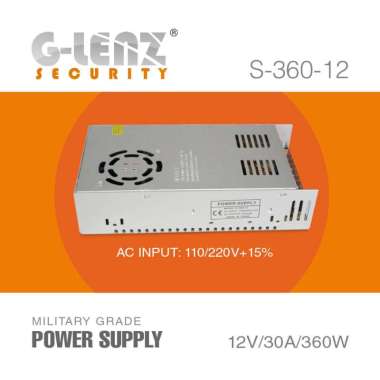 GLENZ CCTV POWER SUPPLY 30A 12V