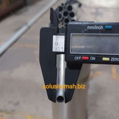 PIPA ALUMINIUM 7MM PER10CM PANJANG 10 CM OD 7 MM POTONGAN PIPE ALMINI
