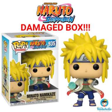 Funko POP! Naruto Minato Namikaze with Rasengan EXCLUSIVE DAMAGED BOX!