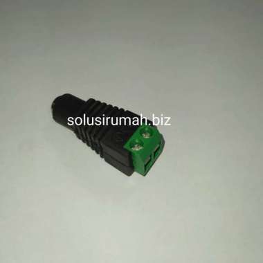 sambungan connector adaptor 12v 12 v ke listrik konektor jack jek fema