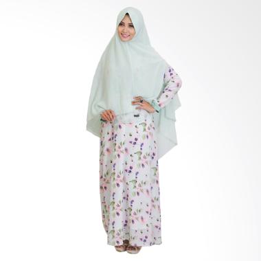SYAHEERA Khadijah Dress Muslim Syar'i Wanita - Green