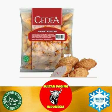 CEDEA NUGGET KEPITING 500 GRAM/ NUGGET KEPITING/ NUGGET KEPITING CEDEA/ CEDEA KEPITING NUGGET/NUGGET