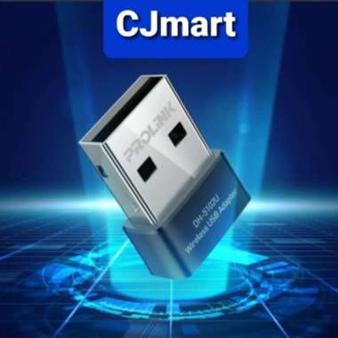 PROLINK AC650 Wireless USB Adapter Dongle WiFi Dual Band DH5102U HITAM