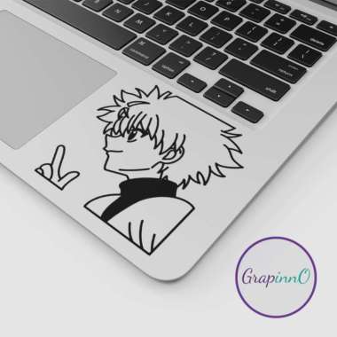 Decal Sticker Macbook Apple Hunter x Hunter Killua Anime Stiker Laptop