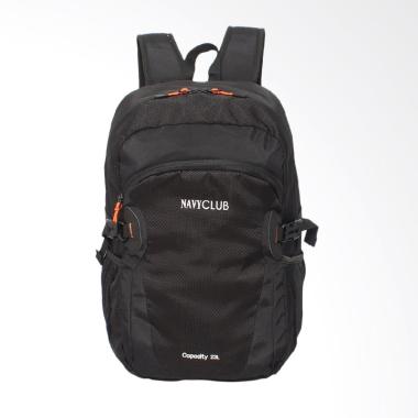 Navy Club New Arrival Tas Ransel Laptop - Hitam [HFEI/23 L]