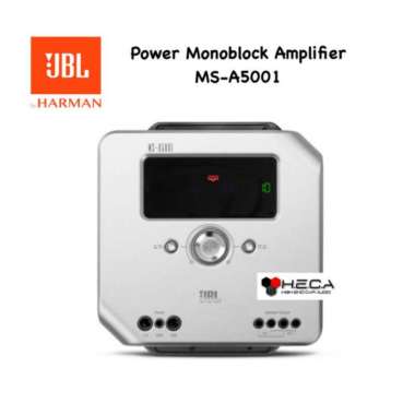JBL MS-A5001 Power Monoblock Amplifier 1Ch Class D Digital Input Mixer