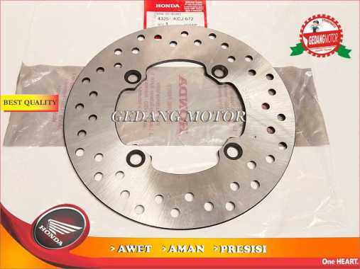 PIRINGAN CAKRAM BELAKANG CB 150 R SUPRA GTR 150 TIGER REVO CBR 150 ORI