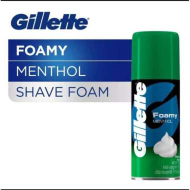 GILLETTE FOAMY MENTHOL SHAVING 175GR