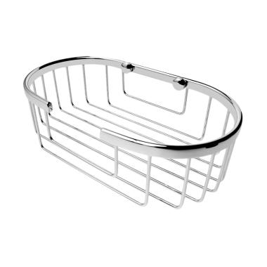Waterplus WBO-111 Wire Basket Oval Single S Rak Sabun