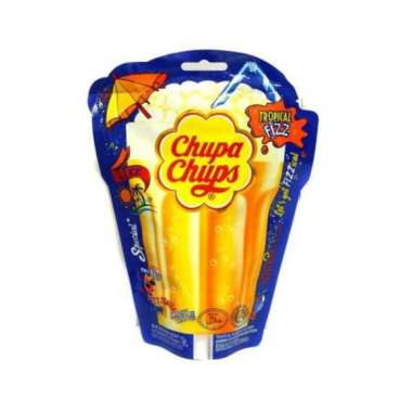 CHUPA CHUPS TROPICAL FIZZ LOLLIPOP [75 G]
