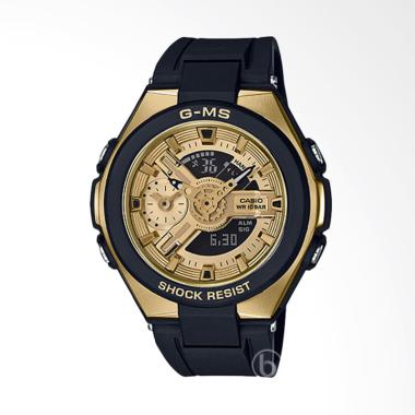 CASIO MSG-400G-1A2 Baby-G G-MS Series Jam Tangan Wanita - Black Gold
