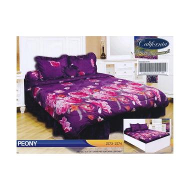 California Motif Peony Set Sprei