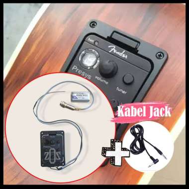 Equalizer Preamp Fender Presys Gitar Bass Akustik Acoustic