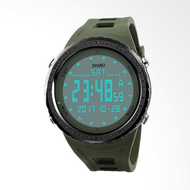 Skmei Digital Jam Tangan Pria - Army Green [1246]