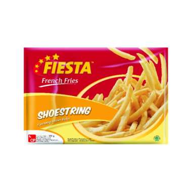 KENTANG GORENG FIESTA FRENCH FRIES SHOESTRING 500GR HALAL