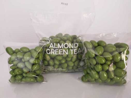1kg coklat scandia almond green tea