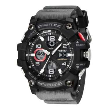 DIGITEC DA-2125T-BGY-4W GREY Jam Tangan Pria