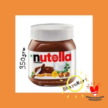 Nutella spread/ selai cokelat nutella 350g