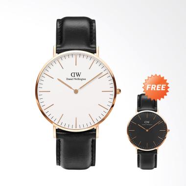 Daniel Wellington Classic Sheffield ... Jam Tangan Wanita - Black