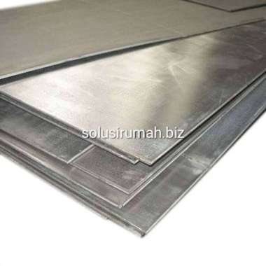 PLAT STAINLESS 0.8MM POTONGAN PER100CM LEMBARAN CUSTOM STEEL SHEET SS