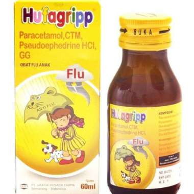 Hufagrip Flu Syrup 60 ML Kuning