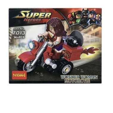 DECOOL SUPER HEROES 7013 - brick toys mainan kado hadiah