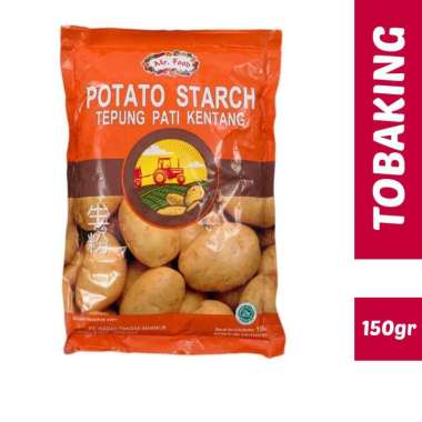 Tepung kentang / Potato starch / tepung pati kentang Mr food 150gr