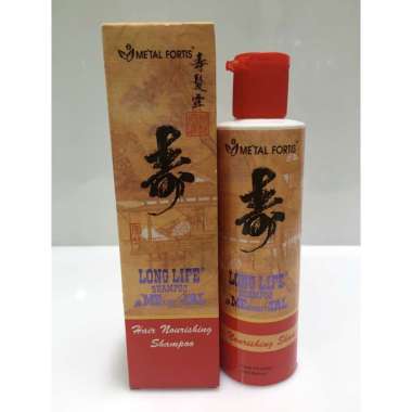 Metal Fortis Hair Nourishing Shampoo - Shampoo Metal (merah) 200ml